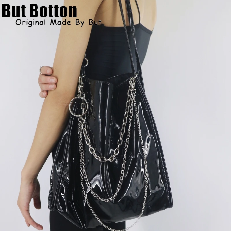 【NONCODE】Miju Two-Way Chain Shoulder Bag Deco Color-Blocked Chain Shoulder Bag TIGERS EYE | SHOULDER