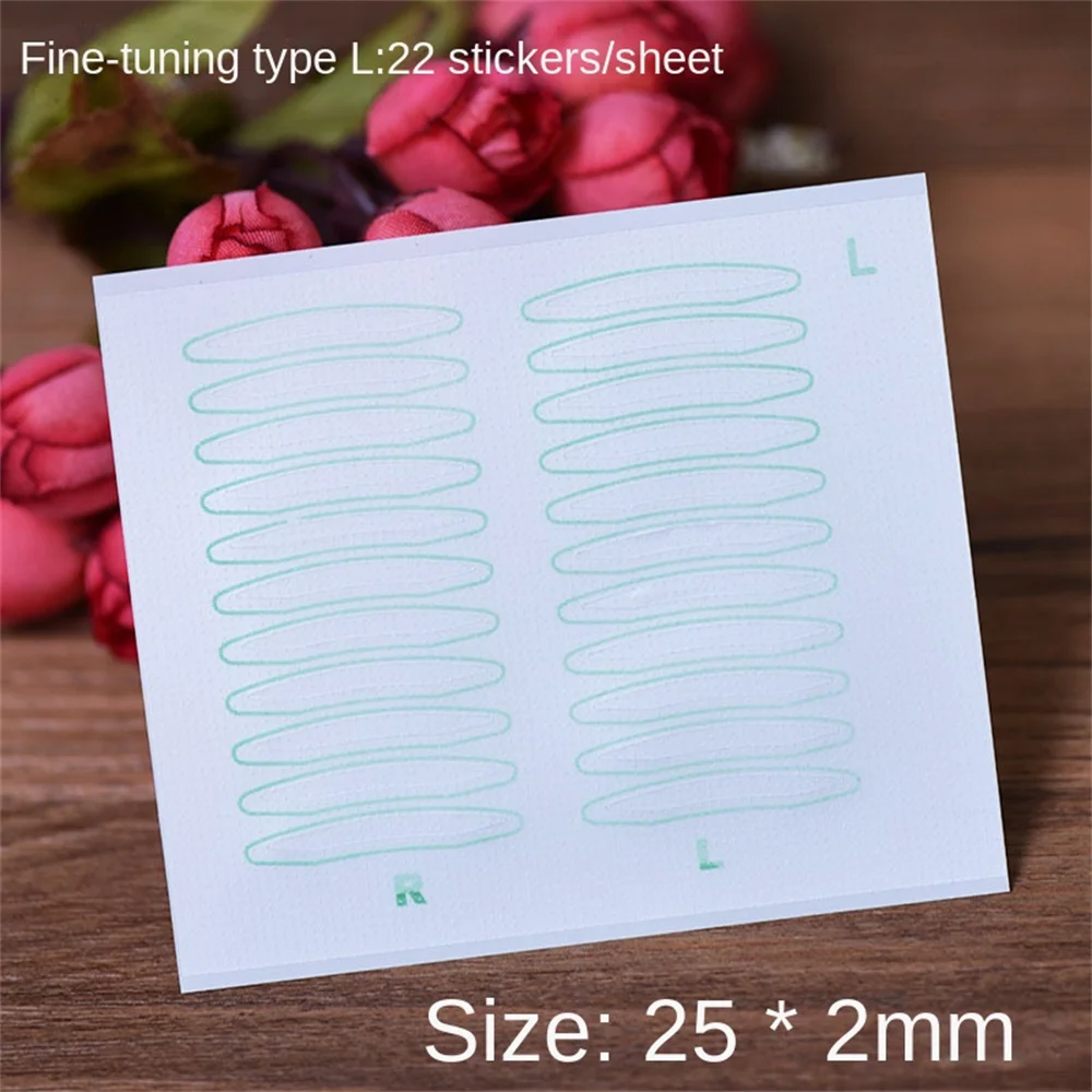 Description Picture 5 of item10sheet Invisible Eyelid Sticker Big Eyes Double Eyelid Stickers Self Adhesive Pull Lift Eye Tape Sticker Ladies Eye Makeup Tool