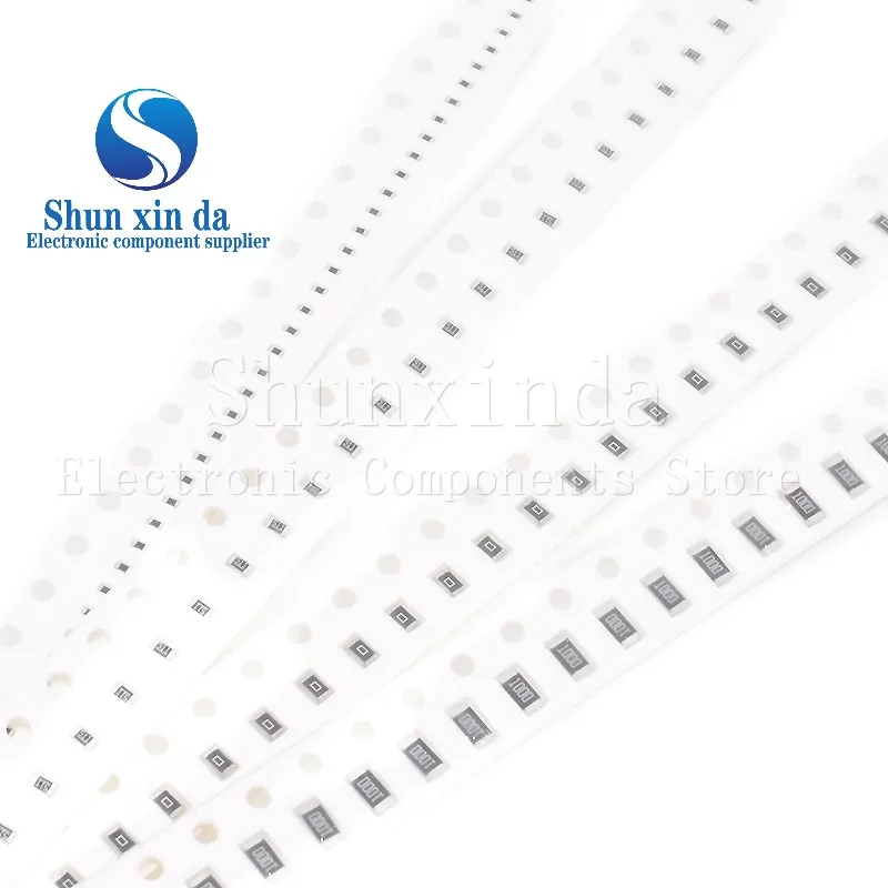 200PCS 5% 0201 SMD Resistor 0R ~ 10M 1/20W 1 10 100 150 220 330 470 510 680 750 910 Ohm &Omega; 1K 2.2K 10K 100K 1R 10R 100R 220R 330R