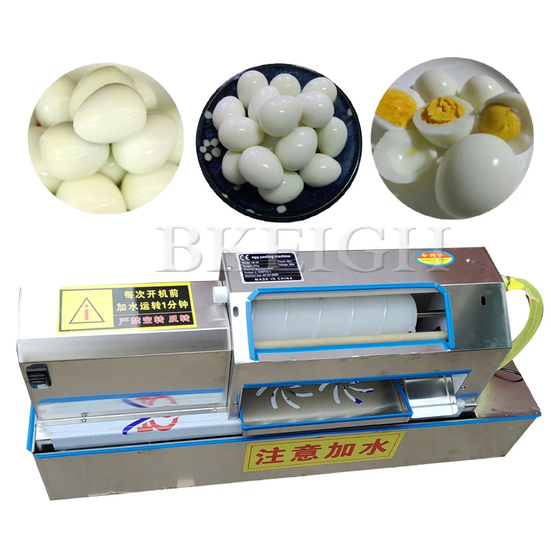 

Fully Automatic Boiled Egg Peeler, Commercial Quail Egg Sheller