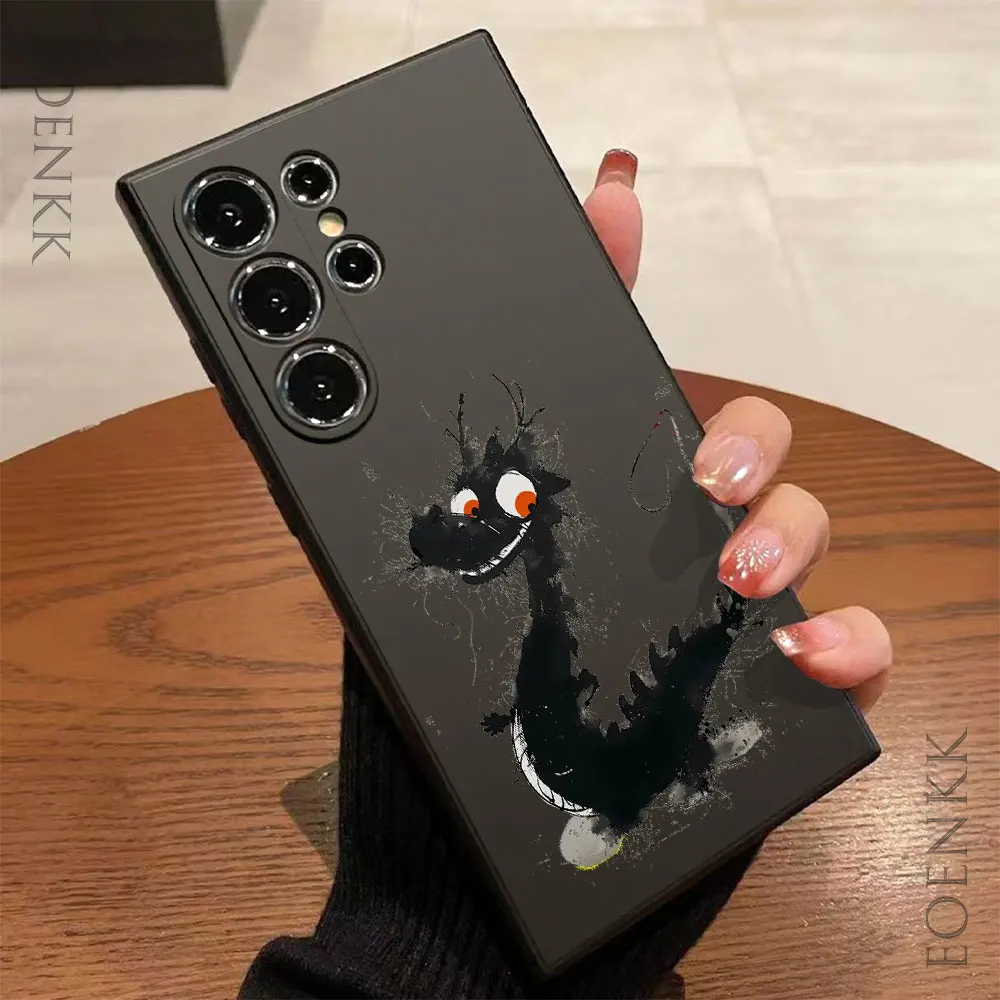 Monster Silicone Anti-Slip Slim Fit Phone Case - Fashionable Gift, Anti-Fall TPU Protection