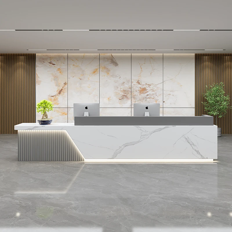 Cashier Executive Reception Desks Counter Register Table Church Reception Desks Restaurant Bureau Meuble Modern Furnitures