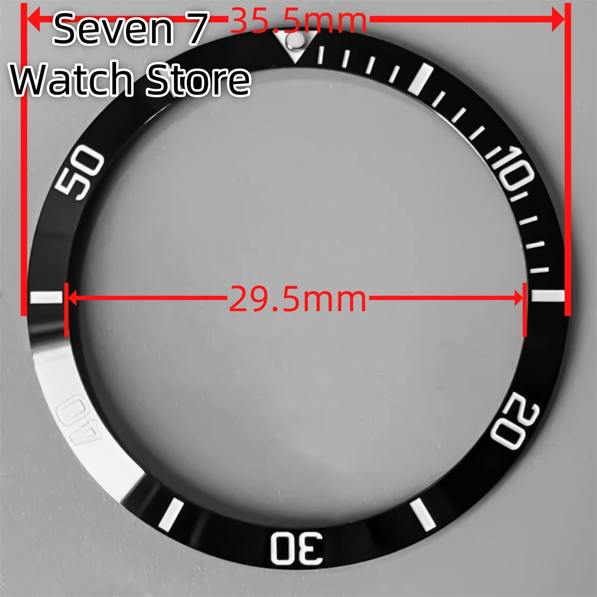 Small-Sized Ceramic Diving/GMT Bezel