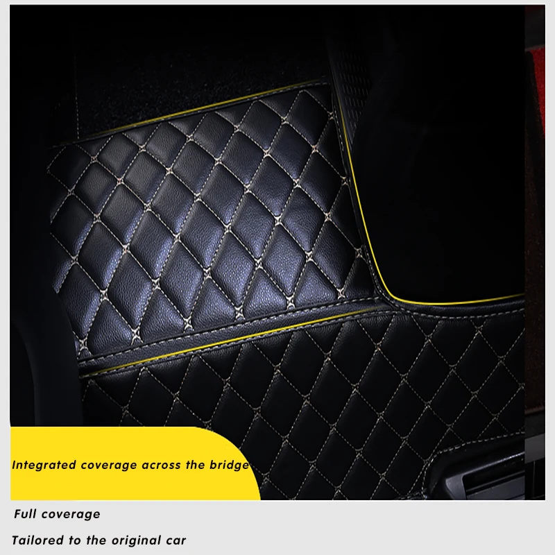 Audi S7 S8 자동 카펫 Foot Coche Accessorie 용 맞춤형 자동차 바닥 매트