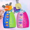 Funny Baby Toy Musical Car Key Vocal Smart Remote Car Voices Pretend Play Educational Toys For Children Baby Music Toys 3