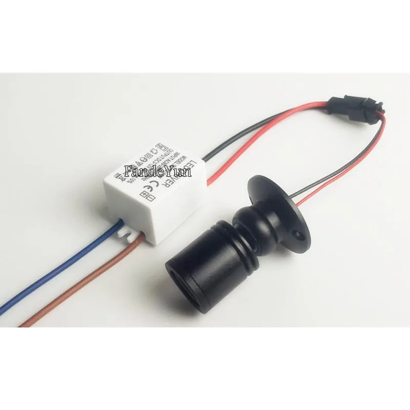 LED Downlight 1W 3W LED Recessed Cabinet Mini Spot Light AC85-265V DC12V Jewelry Show Include Led Driver 4000K