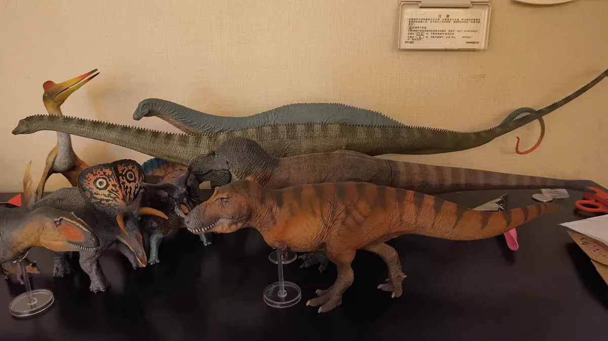 In Stock Rebor 1/35 82cm Diplodocus Dinosaur Toy Ancient Prehistroy Animal Model Sauropodomorpha Diplodocus Hallorum Gifts