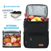 Large Capacity Thermal Picnic Cooler Backpack Outdoor Camping Meal With Bottle Opener 100% Leakproof Insulated Beer Cooler Bags 4