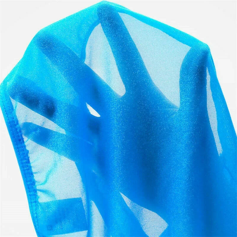 5pcs Men Ice Silk Boxershorts Underwear Male Solid Color Transparent Underpants Boxers Homme Boxershort Sexy Bugle Pouch Panties