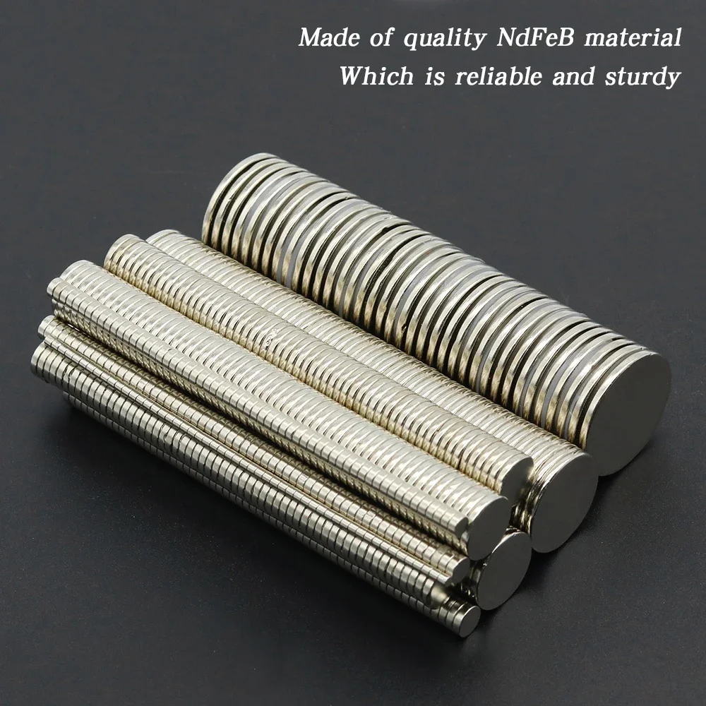 Super Strong Neodymium Round Magnets - Powerful Permanent Magnet