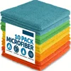 10/5/3pcs Microfiber Cleaning Cloth, Dishwashing Cloth Household Rag Kitchen Bathroom Cleaning Towel Durable Absorbent Towel 1