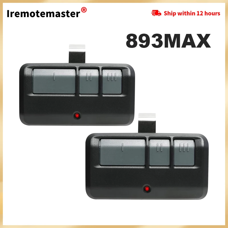 

2 PACK For Liftmaster Craftsman 893MAX Remote Garage Door Opener