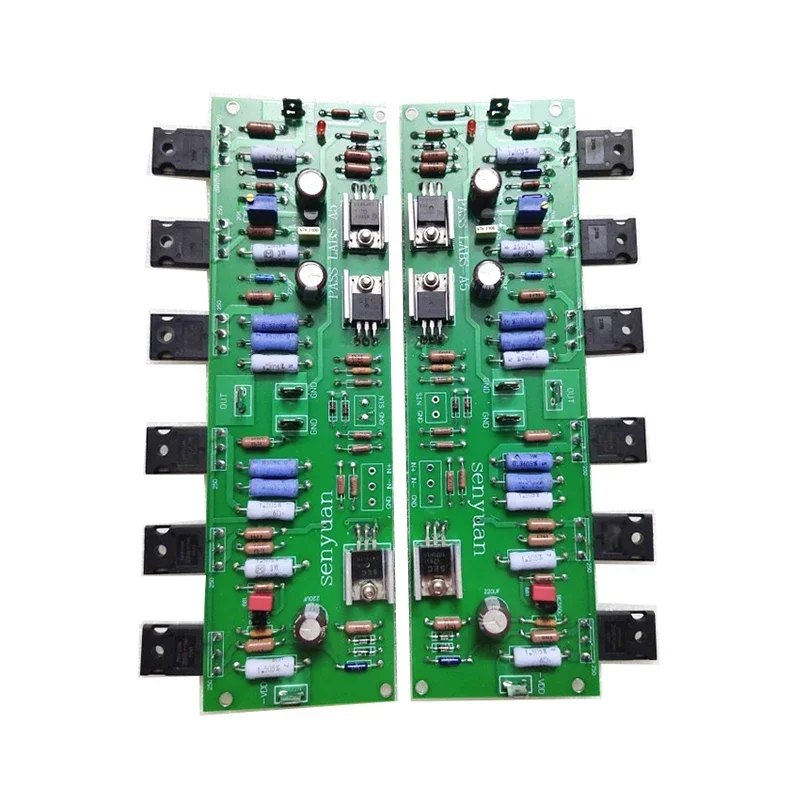 레퍼런스 PASS A5 2 채널 앰프 보드, 밸런스드 입력 XLR Diy 클래스 A 앰프 오디오, 고출력, 50w * 2