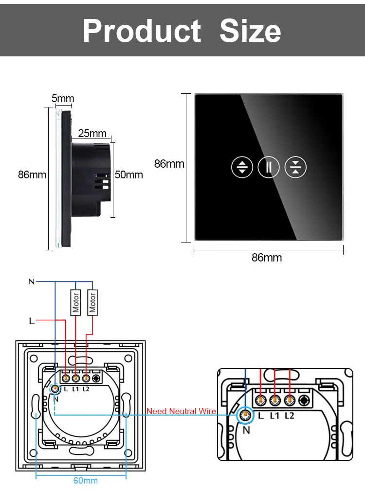 Interrupteur connecté ZIGBEE – i-Store GADE.GP