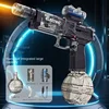 Long Range Electric Water Gun With Light 500ml High Pressure Strong Charging Energy Water Automatic Water Spray Children's Toy 1