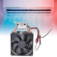 Réfrigérateur à semi-conducteur 12V, thermoélectrique Peltier, système de refroidissement par eau, dispositif de refroidissement avec ventilateur 2