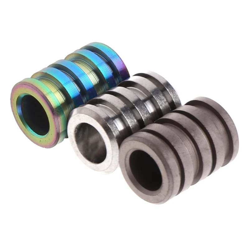 Lanyard Bead Paracord Bead Lanyard Beads for TC4 Knife Pendant Knuckles Bracelet Parachute Cord Beads for Titanium A