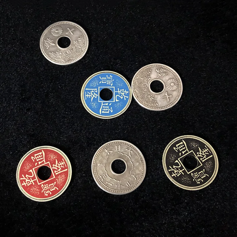 

Phantom of Coins 2.0 (Yen Version) Magic Tricks Close Up Illusions Gimmick Mentalism Props Coin Appear Vanish Color Change Magia