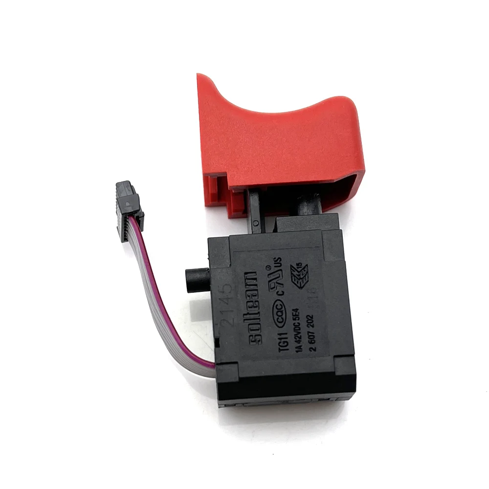 brushless carregamento interruptor de broca de mão para bosch acessórios de broca elétrica de lítio