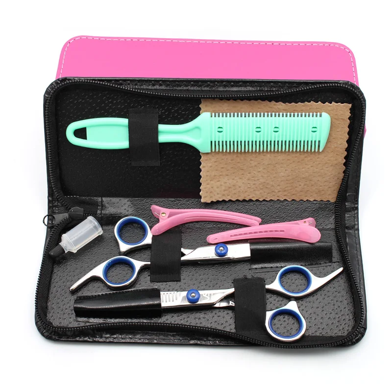 Premium PU Leather Hairdressing Shears Holster and Storage Case