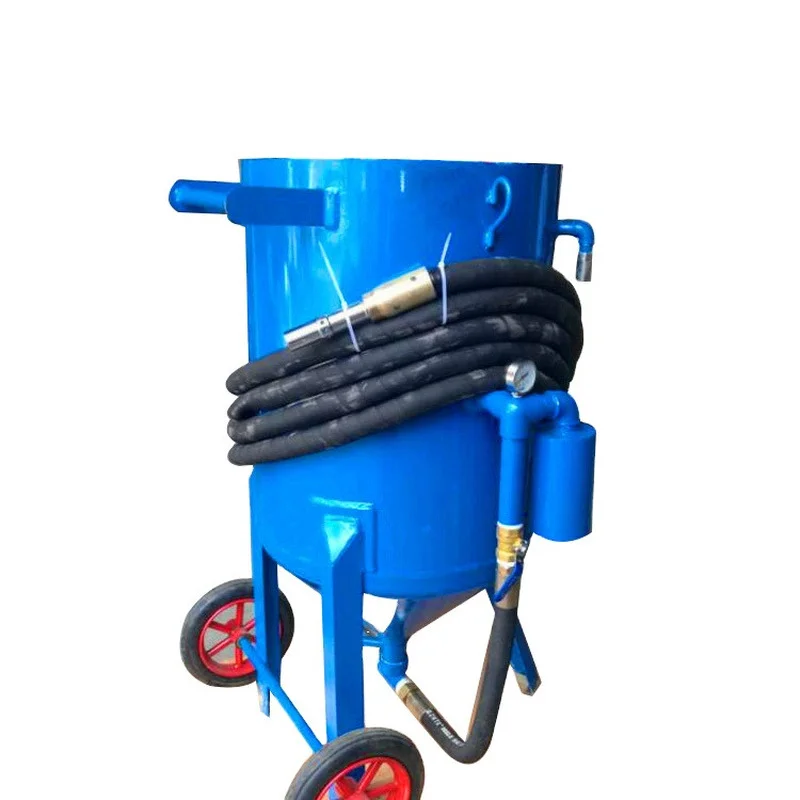 

High Pressure Rust Removal Sand Blaster Equipments Portable Air Sandblaster Rust Removal Pressurized Abrasive Blaster