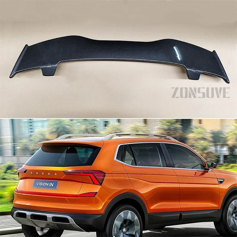 

Спойлер из АБС-пластика для Skoda кушак 2020 крыша заднее крыло комплект аксессуаров