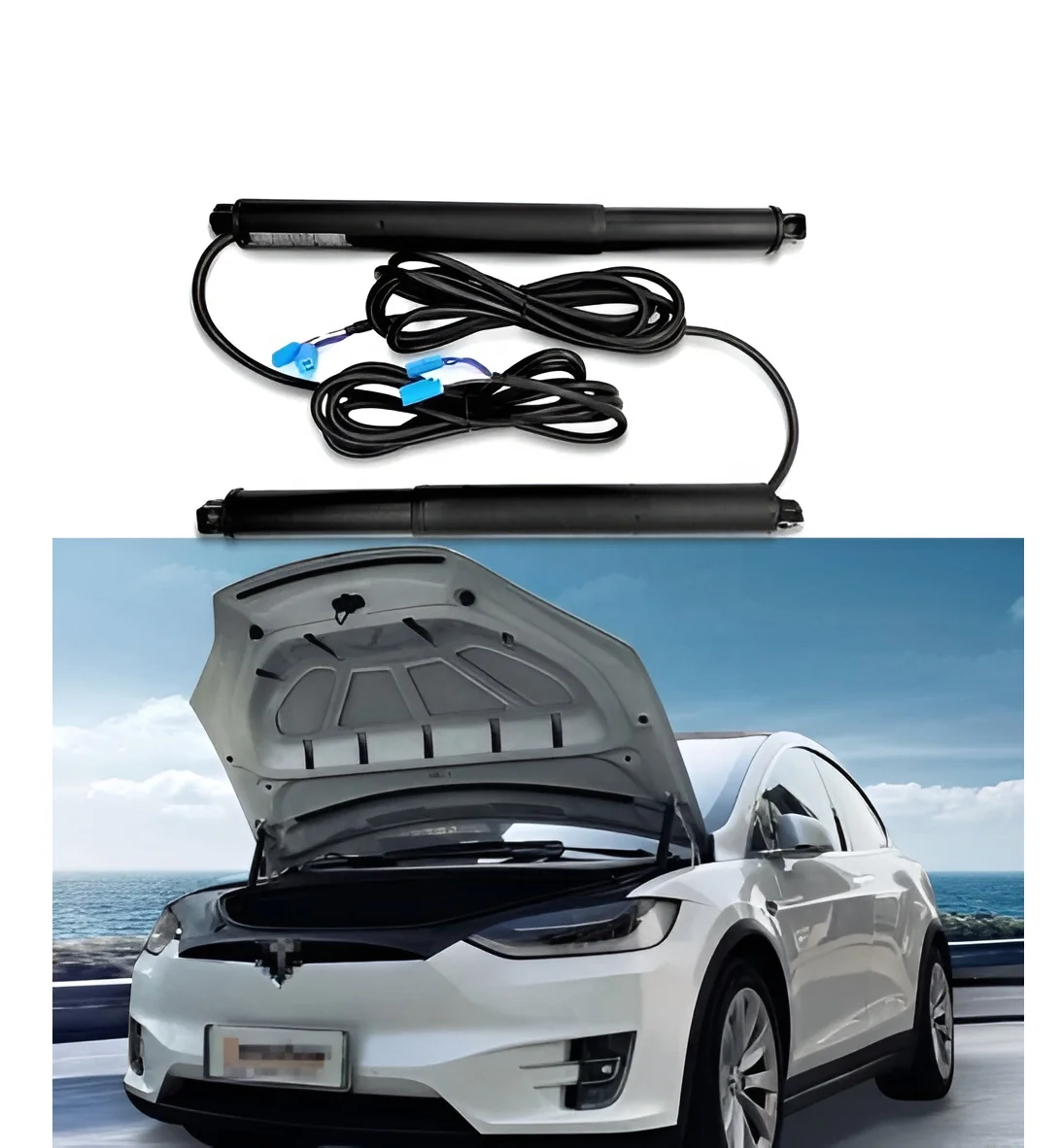 Automatic Trunk Opener Electric Front Frunk Trunk Auto Tailgate For  Model X 2015-2020 custom willie welly1 24 ford mustang gt 2015 simulation alloy car model