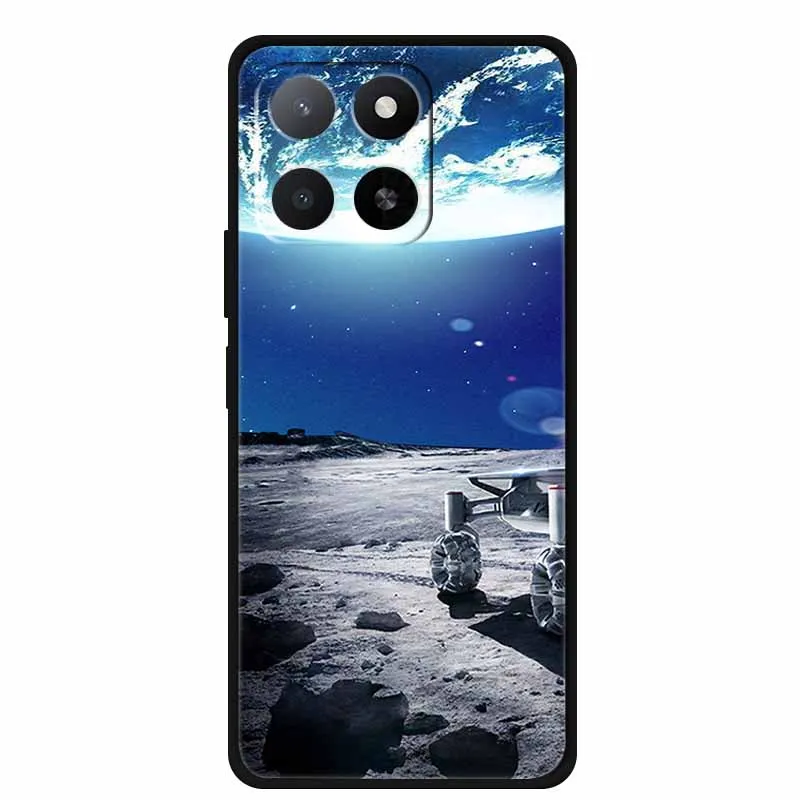 Sleek Black Silicone TPU Soft Phone Case