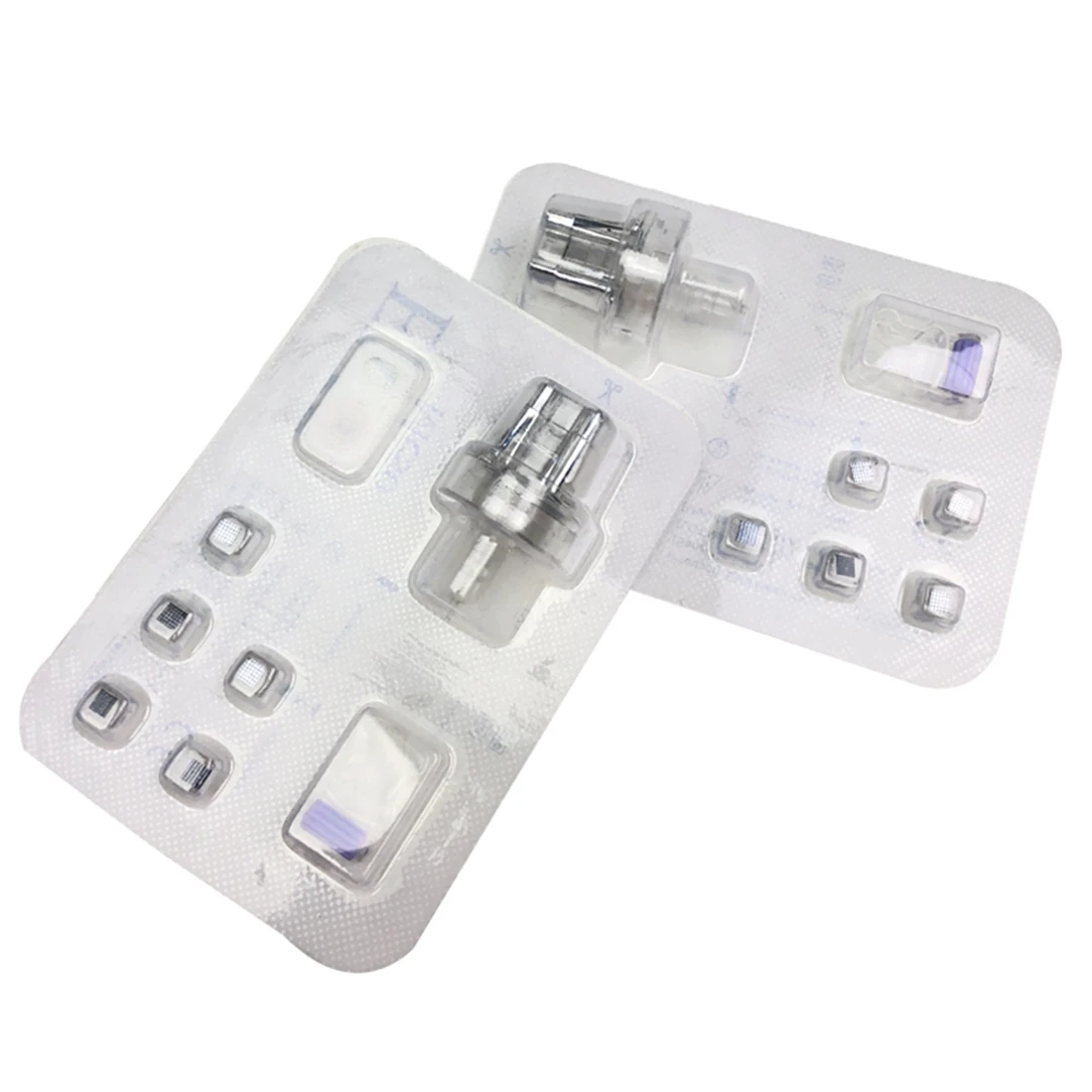 3in1 EMS Micro Nano Chip Card Meso Therapy Facial Lift Skin Whitening Beauty RF Mesogun Consumables