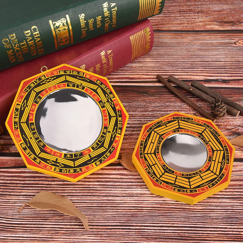 3sizes Feng Shui zrcadlo taoist talisman energie domácí dekorace orname šťastný Čínské feng shui bagua zrcadlo domácí zeď dekorace