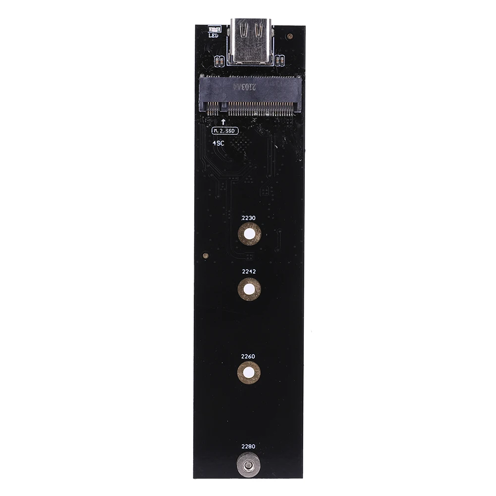 USB C Ÿ-M.2 NGFF SSD Ŭ, USB C-M.2  ϵ ũ ڽ B/B + M Ű, ָ Ʈ ̺  Ŭ, 10Gbps