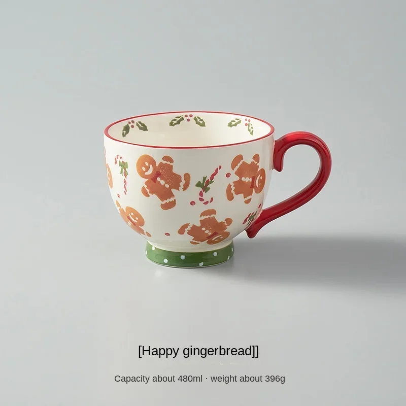 Acquista Tazza da caffè in ceramica a forma di gatto da 600 ml con coperchio, grande capacità, tazze per animali, tazze da caffè, tazze da tè, tazze da latte in Italia a