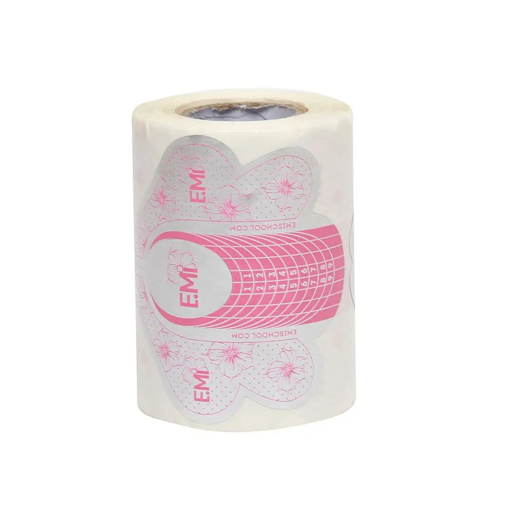 Pink Decor Acrylic Butterfly Sticker Extension Forms Guide Self-Adhesive Nail  Art Nail Paper Tray Fake Nails Manicure