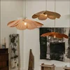 Modern Fabric Petal Hanging Chandelier Living Room Bedroom Dining Table Bar Home Decor Colorful Flower Pendant Light Aesthetic 2
