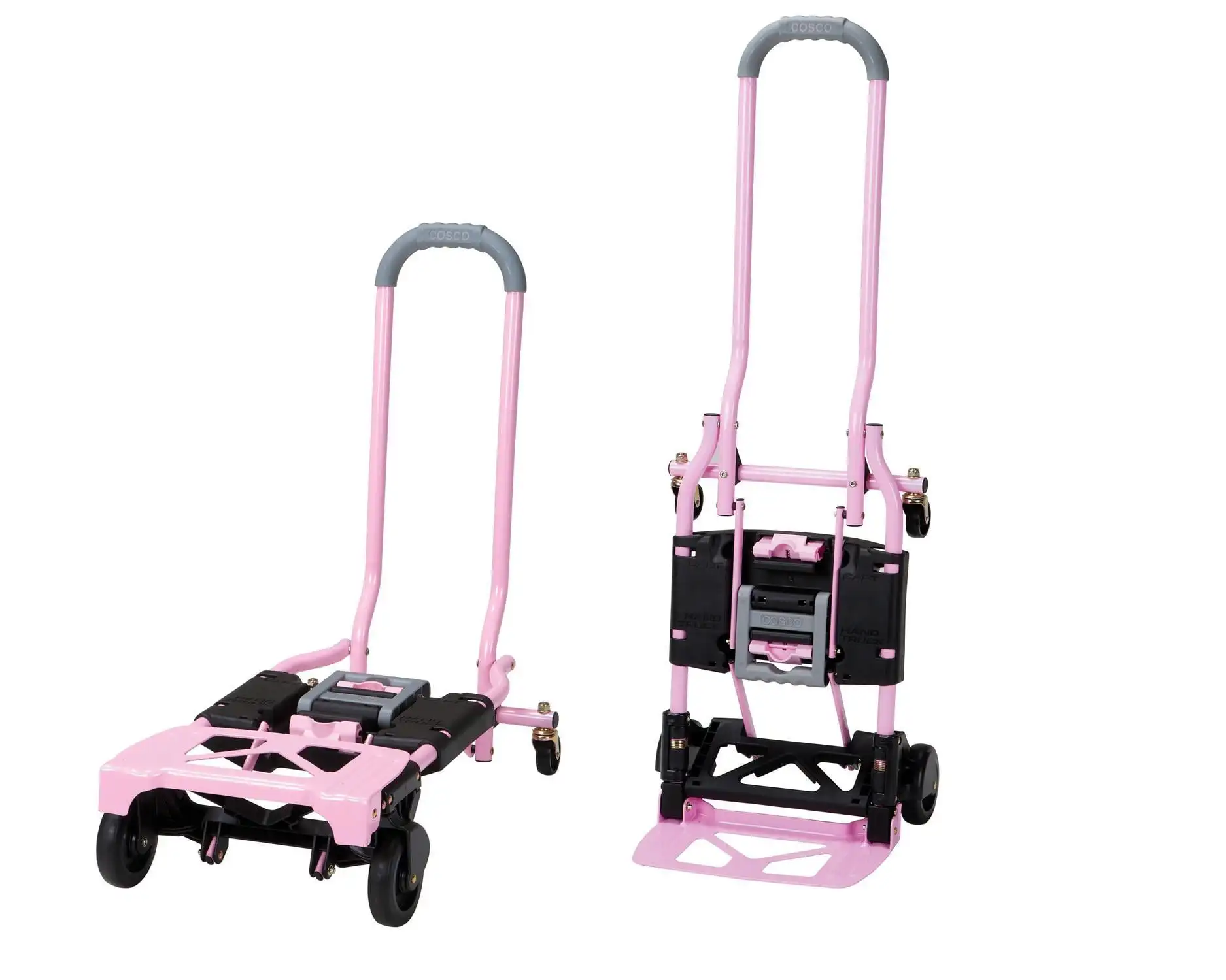 

Shifter Multi-Position Folding Hand Truck and Cart, Pink