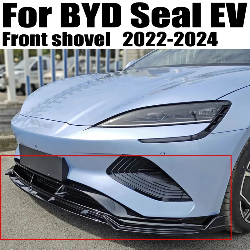 

Для BYD Seal EV 2022 2023 2024 автомобильный передний бампер, дефлектор для подбородка, защита, внешний тюнинг, украшение, комплект аксессуаров для кузова