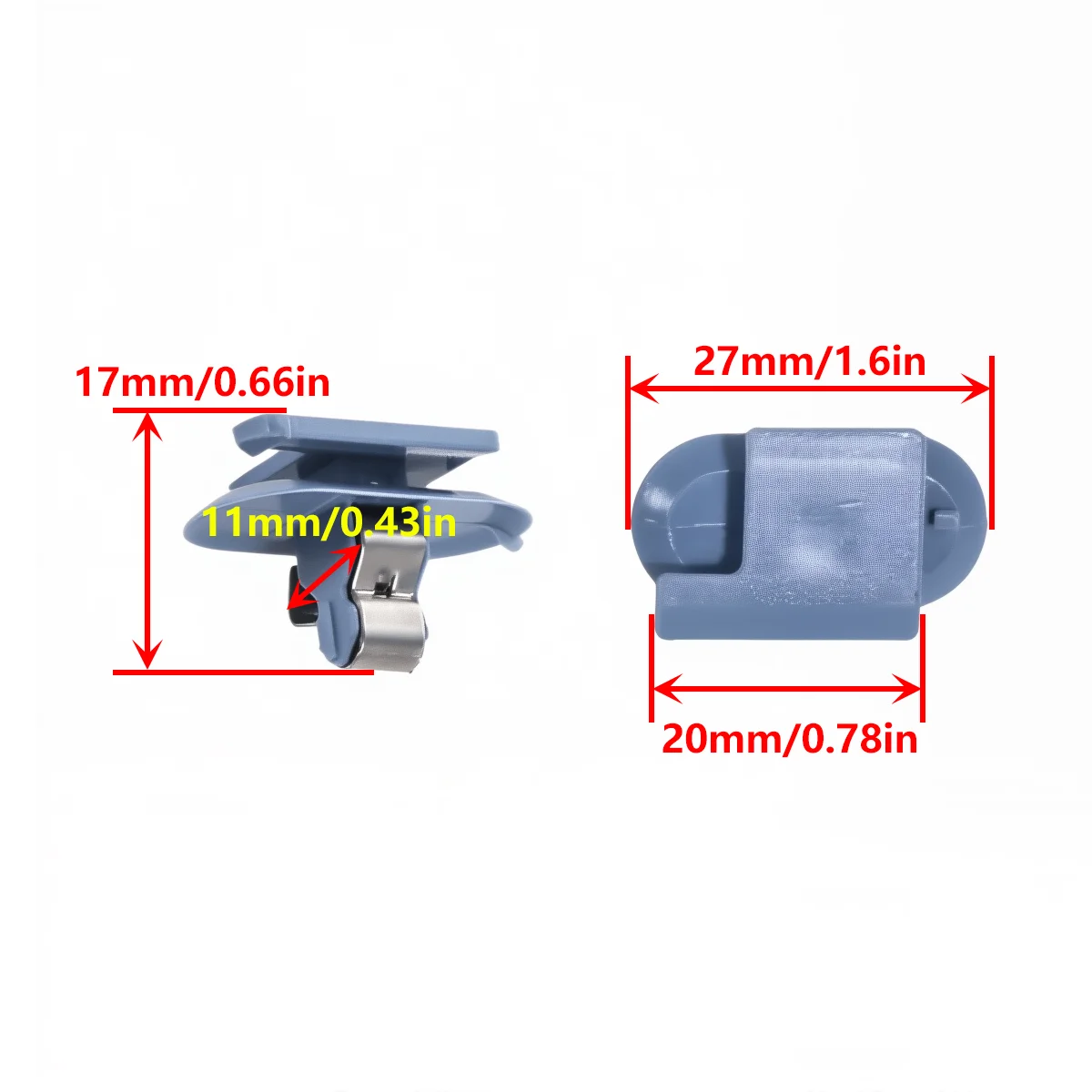 Lot De 5 Attaches De Rétention Pour Garniture Intérieur & Coffre GM - Référence 24405740 - Neuf