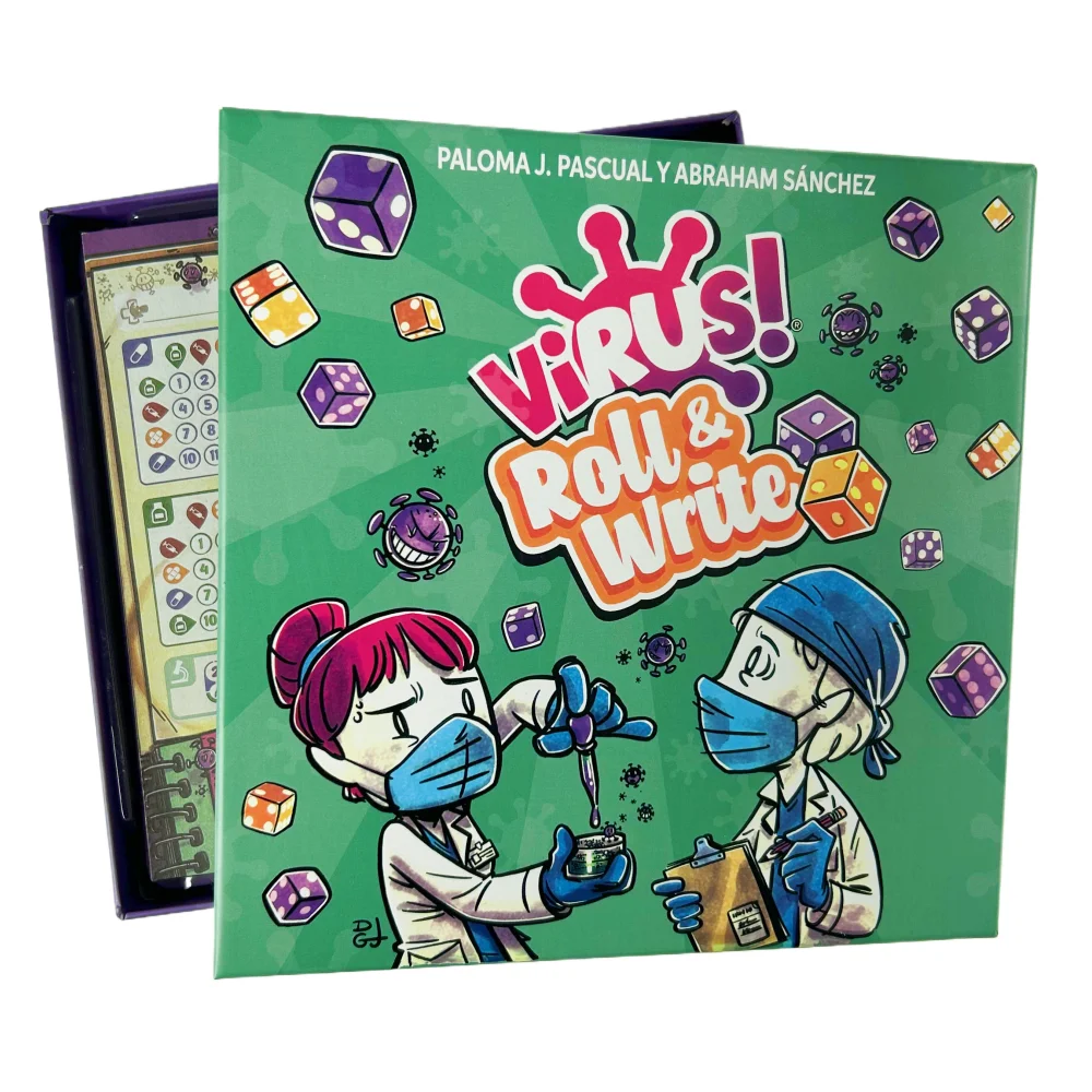 Virus Game Cards 4 Styles The Contagiously Fun Card Game Virus 1/2/3 Evolution Halloween Spanish English French Party Card