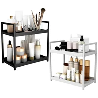 2 Tier,desktop Storage Rack,cosmetics Rack,bathroom Vanity Organizer Bathroom Shelves,Office Desk Stationery Storage Rack 2