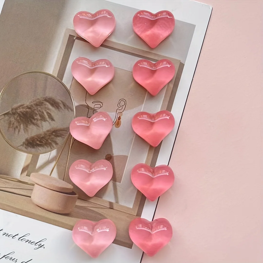 Heart Resin Fridge Magnets 5
