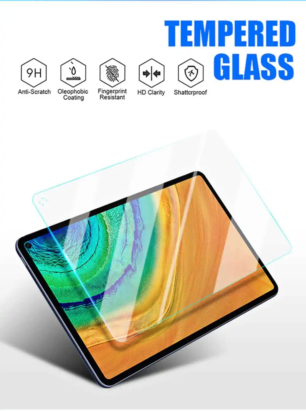 11D Protective Tempered Glass For Huawei MatePad Pro 10.8 5G Screen Protector Film wall mount tablet holder