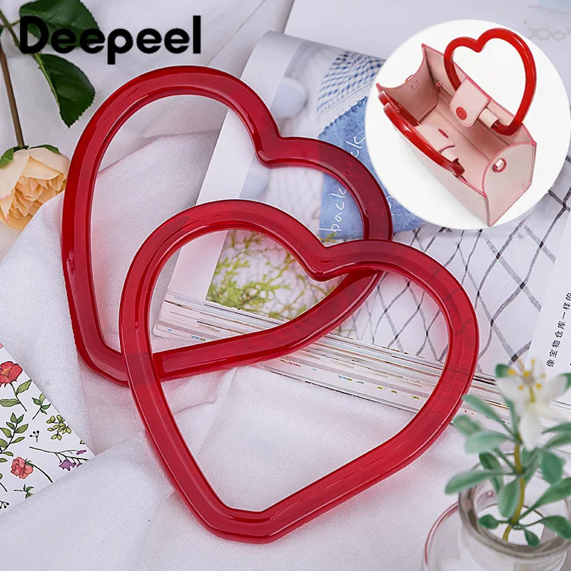 U Shape Handle 11cm Purse Handle Acrylic Handle Resin Bag Handle Purse  Accessories Purse Making Handle Supplies Handbag Craft DIY Red Handle 