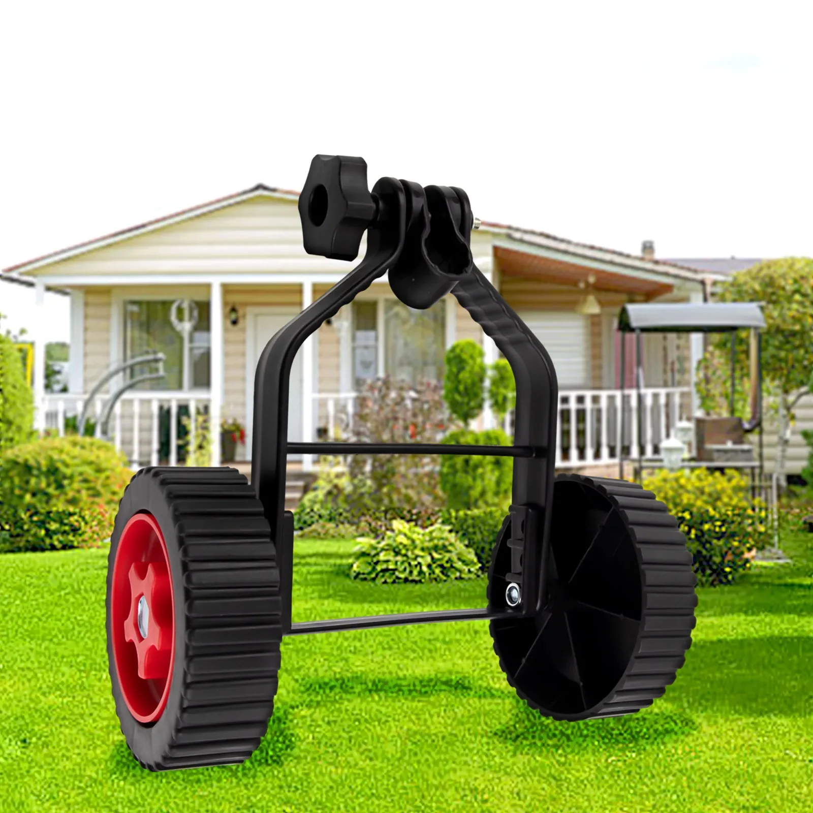 

Removable Lawn Mower Wheel Universal String Trimmer Grass-Eater Weed-Cutter Adjustable Support Wheels Set Garden Tool Accessory