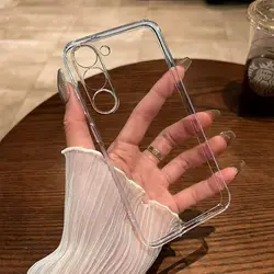Transparent Silicone Soft Cover - Crystal Clear Case - Galaxy A27 (Clear)