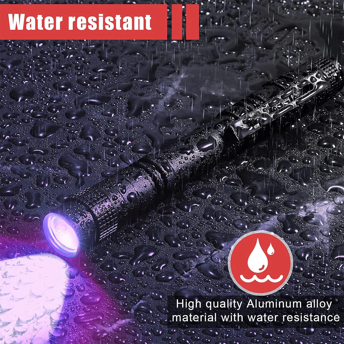Uv Flashlight 365nm Ultraviolet Torch With Pen Clip 395nm Small Blacklight Mini Led Portable Light Scorpion Detection Lamp Black uv flashlight,black light bulbs