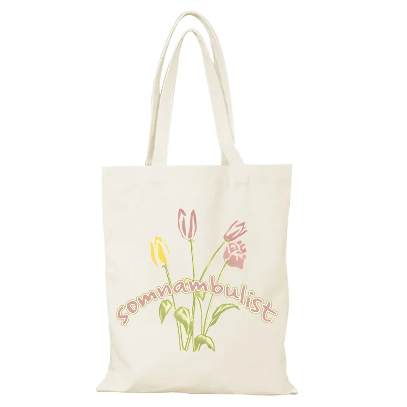 Floral Canvas Eco-Friendly Women's Tote Bag