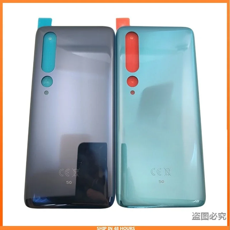 

For Xiaomi Mi 10 5G Back Battery Cover Door Rear Glass Housing Replacement For Xiaomi Mi 10 Battery Cover housing