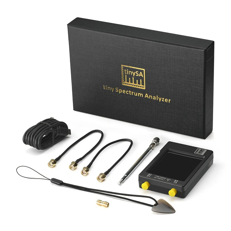 ޴  Ʈ м, TinySA 2.8 ġ ġ ũ, 100kHz  960MHz Ʈ м, ͸  PC 