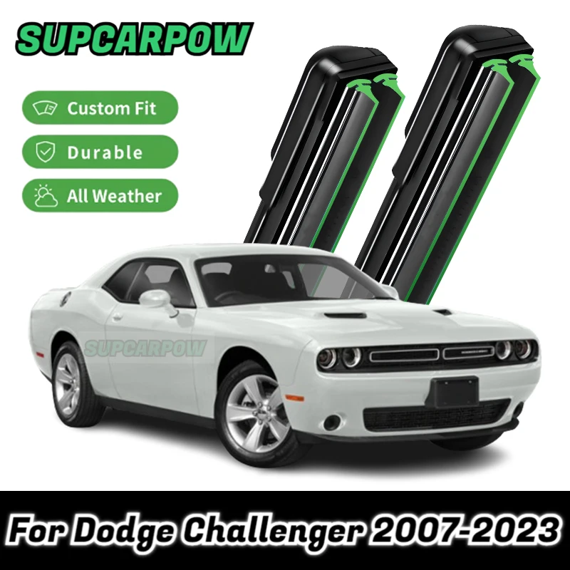 2XFrontWindshieldWiperBladesForDodgeChallenger200720232009