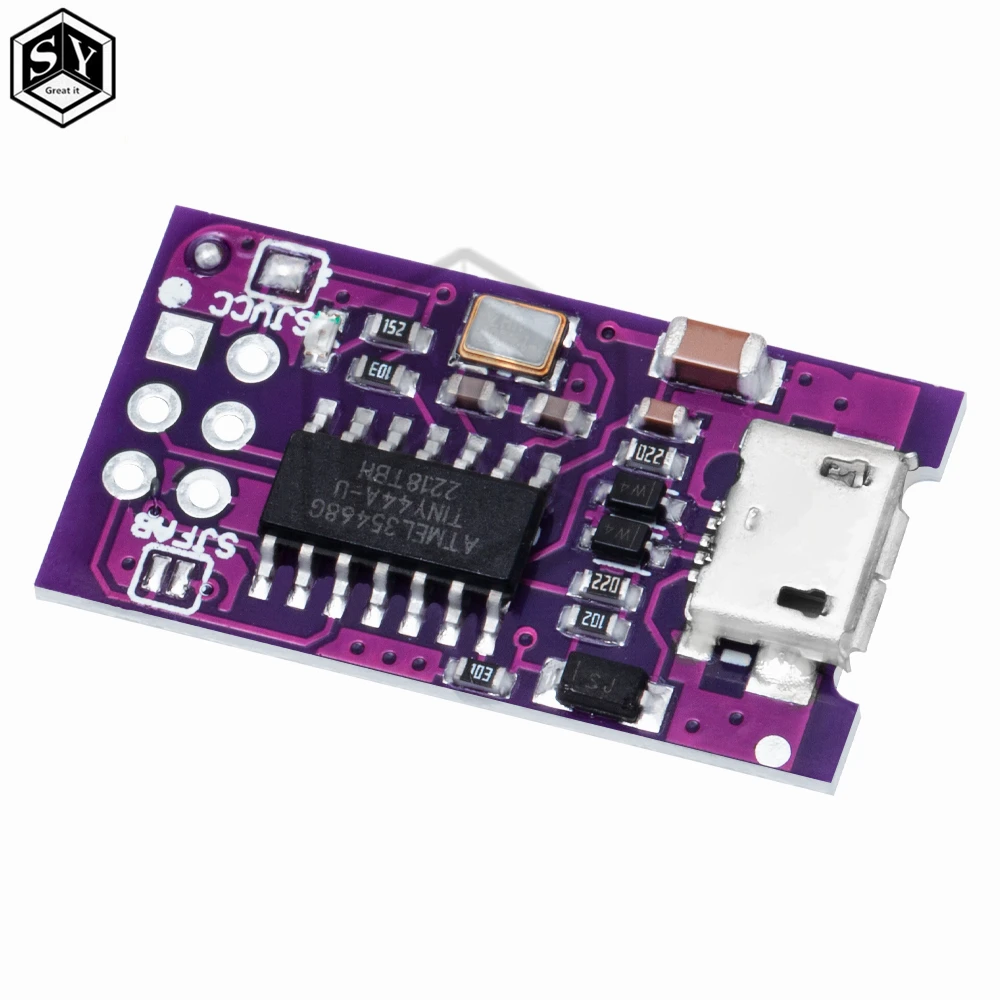 Programmatore Micro USB Per ATtiny44 Programmatore Micro Usb 5v ...
